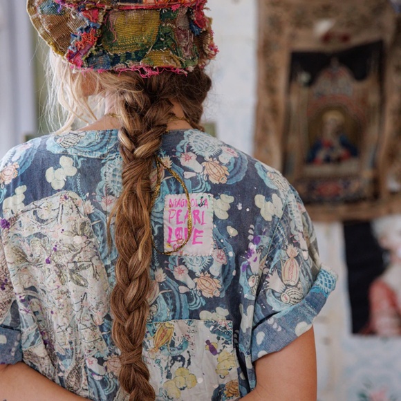 🍓MAGNOLIA PEARL APPLIQUÉ TAIGE DRESS🍓 - Picture 8 of 11